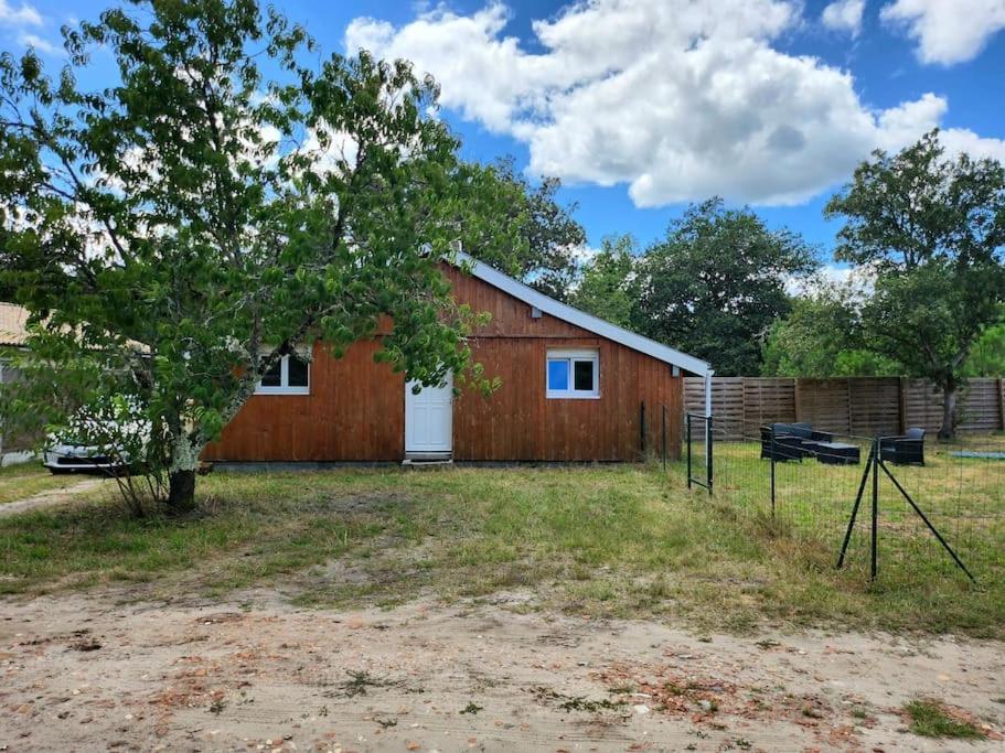 Chalet Au Coeur Des Landes Ychoux Eksteriør bilde